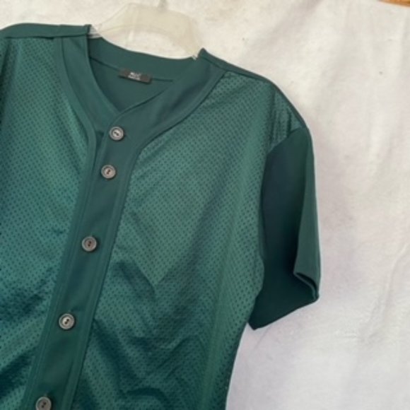 MJC Dark Forest Green Women's athletic Short Sleeve Jersey - Picture 3 of 9